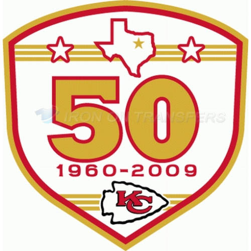 Kansas City Chiefs Iron-on Stickers (Heat Transfers)NO.570